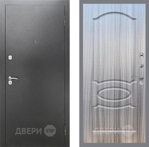 Входная металлическая Дверь Рекс (REX) Сити FL-128 Сандал грей в Электрогорске