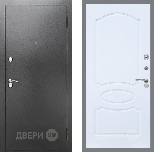 Входная металлическая Дверь Рекс (REX) Сити FL-128 Силк Сноу в Электрогорске