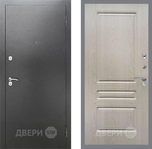 Входная металлическая Дверь Рекс (REX) Сити FL-243 Беленый дуб в Электрогорске