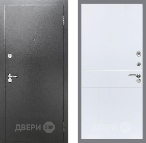 Входная металлическая Дверь Рекс (REX) Сити FL-290 Силк Сноу в Электрогорске