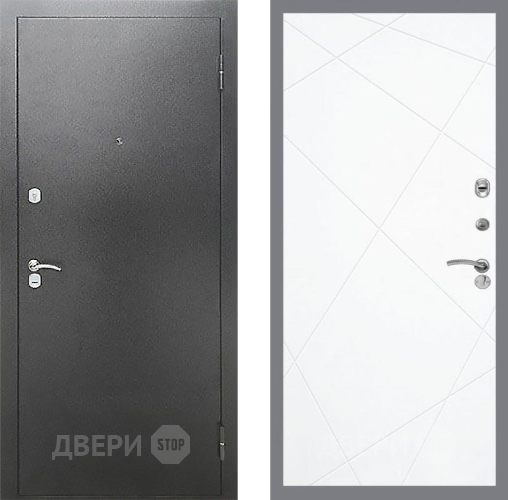 Входная металлическая Дверь Рекс (REX) Сити FL-291 Силк Сноу в Электрогорске