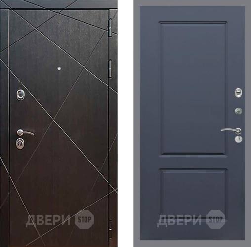 Входная металлическая Дверь Рекс (REX) 13 Венге FL-117 Силк титан в Электрогорске
