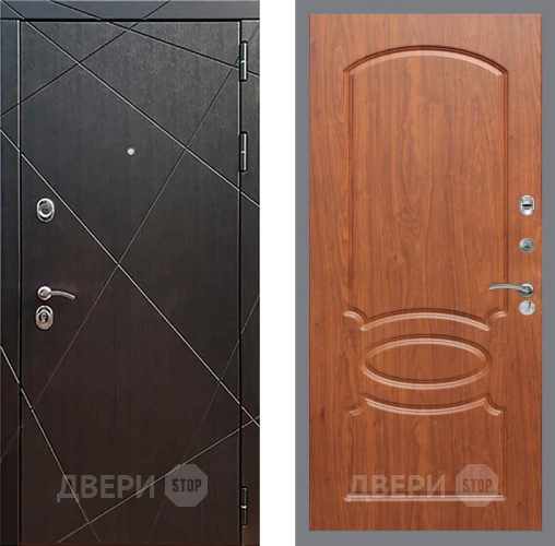 Входная металлическая Дверь Рекс (REX) 13 Венге FL-128 Морёная берёза в Электрогорске
