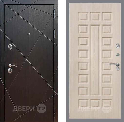 Входная металлическая Дверь Рекс (REX) 13 Венге FL-183 Беленый дуб в Электрогорске