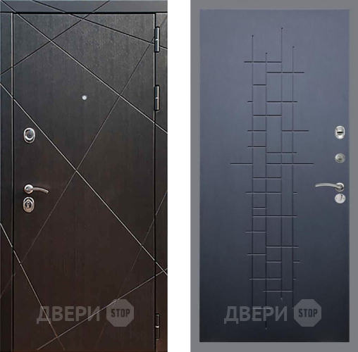 Входная металлическая Дверь Рекс (REX) 13 Венге FL-289 Ясень черный в Электрогорске