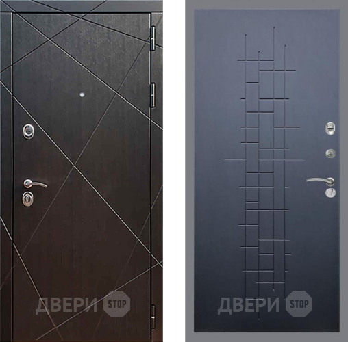 Входная металлическая Дверь Рекс (REX) 13 Венге FL-289 Ясень черный в Электрогорске