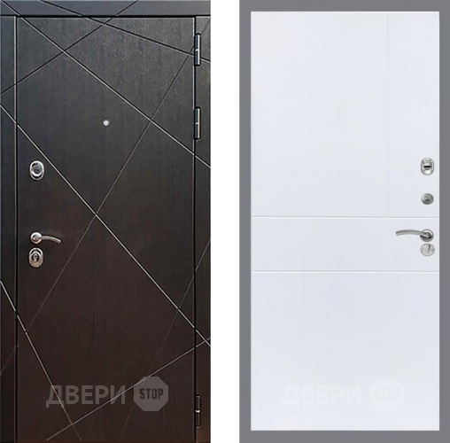 Входная металлическая Дверь Рекс (REX) 13 Венге FL-290 Силк Сноу в Электрогорске