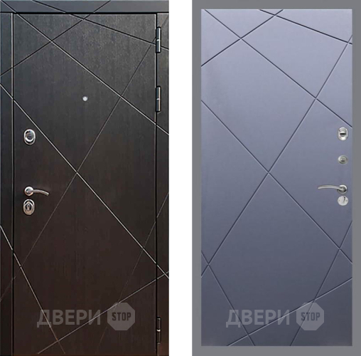 Входная металлическая Дверь Рекс (REX) 13 Венге FL-291 Силк титан в Электрогорске