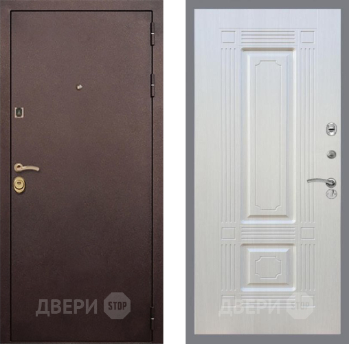 Входная металлическая Дверь Рекс (REX) Лайт 3К FL-2 Лиственница беж в Электрогорске