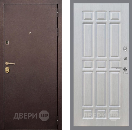 Входная металлическая Дверь Рекс (REX) Лайт 3К FL-33 Лиственница беж в Электрогорске