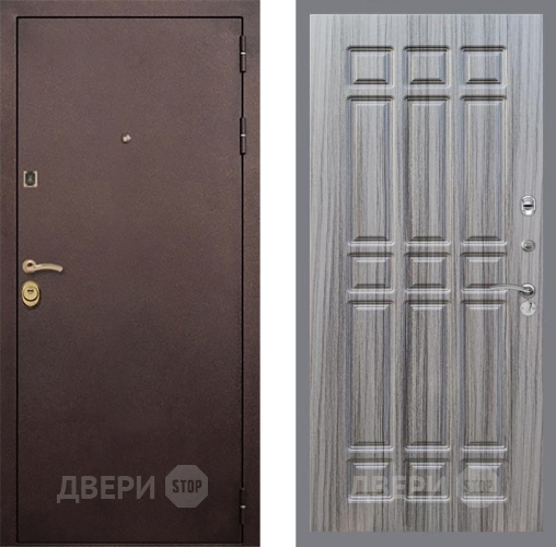 Входная металлическая Дверь Рекс (REX) Лайт 3К FL-33 Сандал грей в Электрогорске