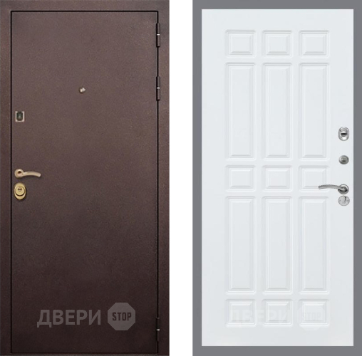 Входная металлическая Дверь Рекс (REX) Лайт 3К FL-33 Силк Сноу в Электрогорске