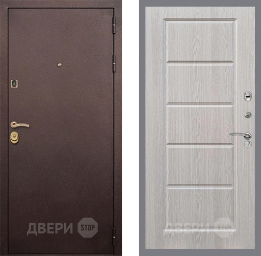 Входная металлическая Дверь Рекс (REX) Лайт 3К FL-39 Беленый дуб в Электрогорске