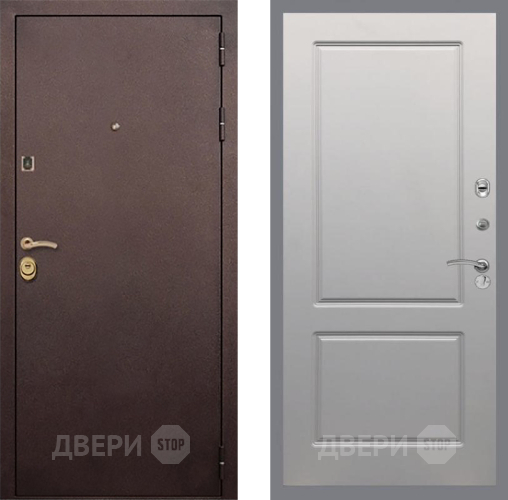 Входная металлическая Дверь Рекс (REX) Лайт 3К FL-117 Грей софт в Электрогорске