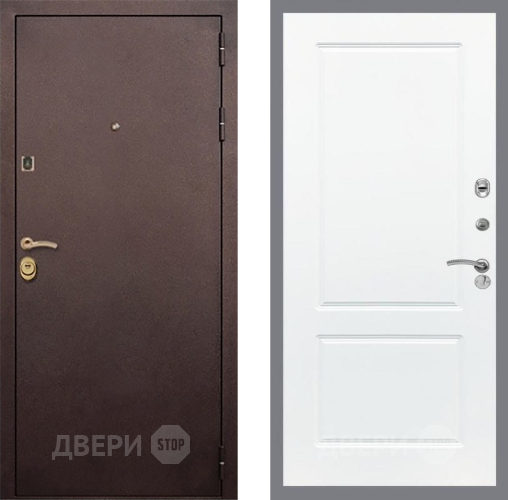 Входная металлическая Дверь Рекс (REX) Лайт 3К FL-117 Силк Сноу в Электрогорске