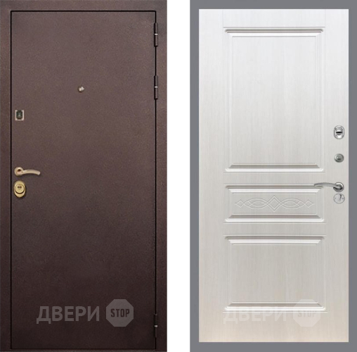 Входная металлическая Дверь Рекс (REX) Лайт 3К FL-243 Лиственница беж в Электрогорске