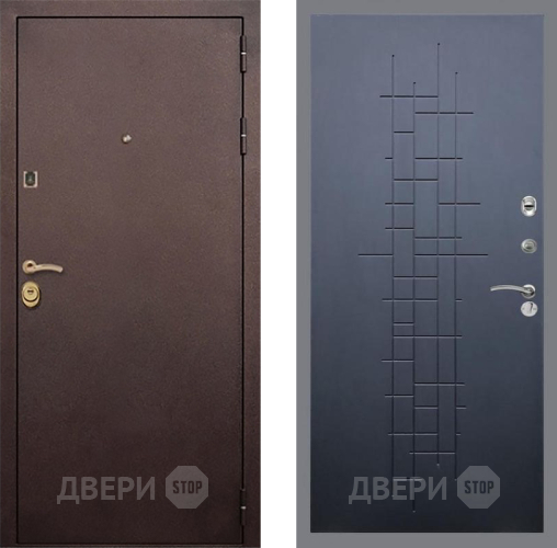 Входная металлическая Дверь Рекс (REX) Лайт 3К FL-289 Ясень черный в Электрогорске