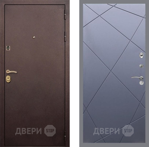 Входная металлическая Дверь Рекс (REX) Лайт 3К FL-291 Силк титан в Электрогорске