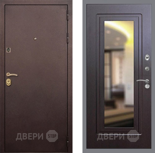 Входная металлическая Дверь Рекс (REX) Лайт 3К FLZ-120 Венге в Электрогорске