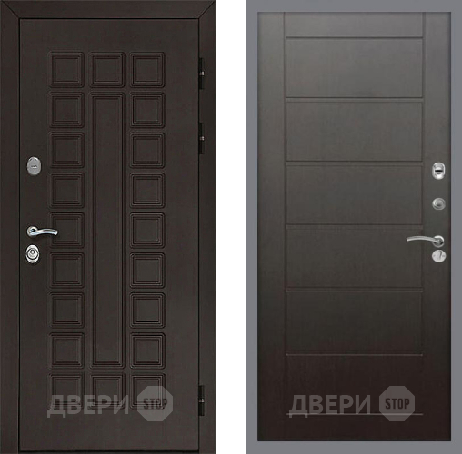 Входная металлическая Дверь Рекс (REX) Сенатор 3К Сити Венге в Электрогорске