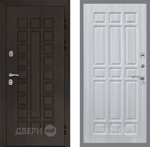 Входная металлическая Дверь Рекс (REX) Сенатор 3К FL-33 Сандал белый в Электрогорске