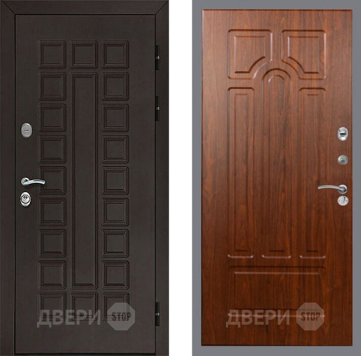 Входная металлическая Дверь Рекс (REX) Сенатор 3К FL-58 Морёная берёза в Электрогорске
