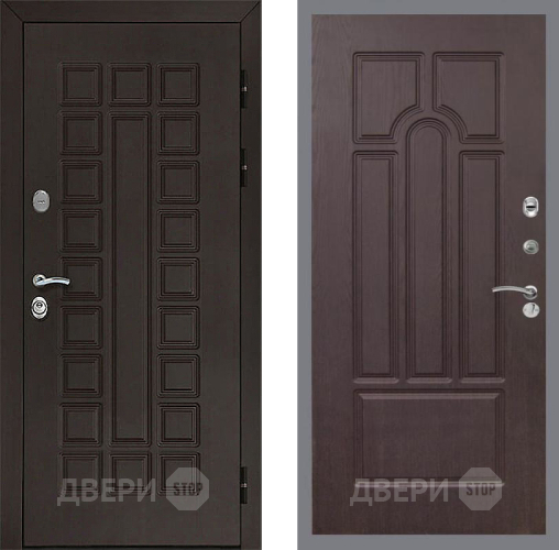 Входная металлическая Дверь Рекс (REX) Сенатор 3К FL-58 Венге в Электрогорске