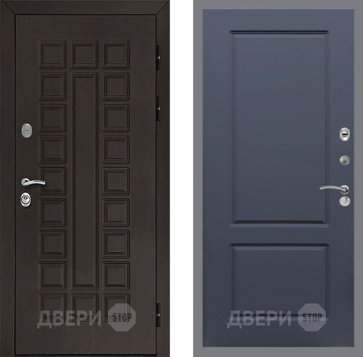 Входная металлическая Дверь Рекс (REX) Сенатор 3К FL-117 Силк титан в Электрогорске