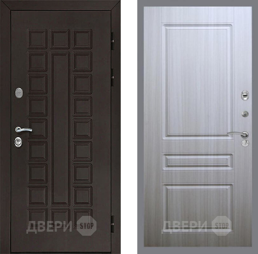 Входная металлическая Дверь Рекс (REX) Сенатор 3К FL-243 Сандал белый в Электрогорске
