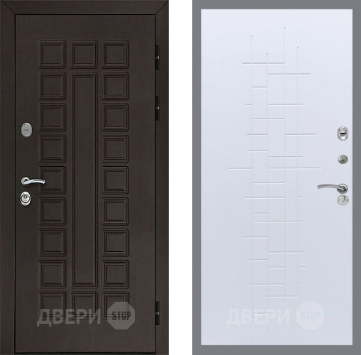 Дверь Рекс (REX) Сенатор 3К FL-289 Белый ясень в Электрогорске