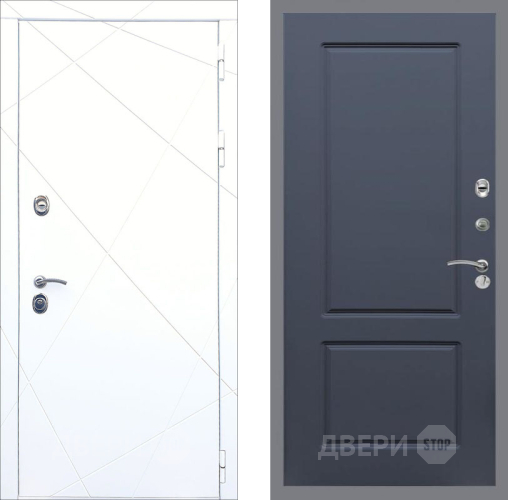 Входная металлическая Дверь Рекс (REX) 13 Силк Сноу FL-117 Силк титан в Электрогорске