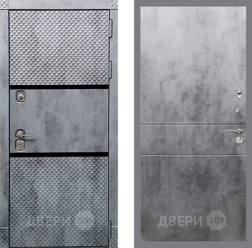 Входная металлическая Дверь Рекс (REX) 15 Бетон Темный FL-290 Бетон темный в Электрогорске
