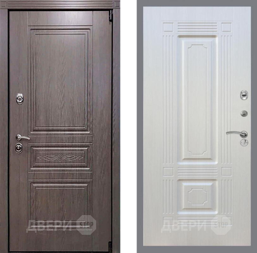 Входная металлическая Дверь Рекс (REX) Премиум-S FL-2 Лиственница беж в Электрогорске