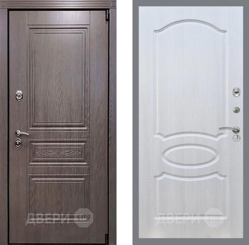 Входная металлическая Дверь Рекс (REX) Премиум-S FL-128 Лиственница беж в Электрогорске