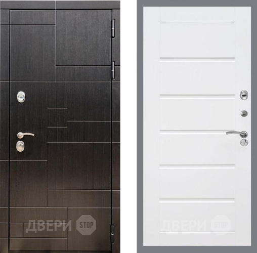 Входная металлическая Дверь Рекс (REX) 20 Сити Белый ясень в Электрогорске