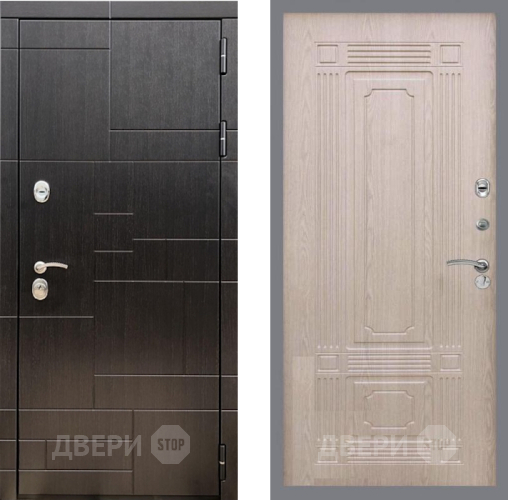 Входная металлическая Дверь Рекс (REX) 20 FL-2 Беленый дуб в Электрогорске