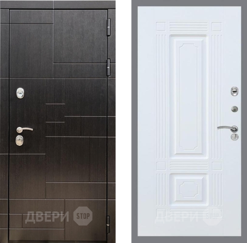 Входная металлическая Дверь Рекс (REX) 20 FL-2 Силк Сноу в Электрогорске