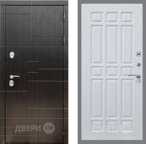 Входная металлическая Дверь Рекс (REX) 20 FL-33 Белый ясень в Электрогорске