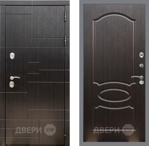 Входная металлическая Дверь Рекс (REX) 20 FL-128 Венге светлый в Электрогорске