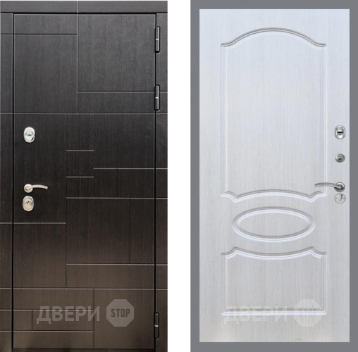 Входная металлическая Дверь Рекс (REX) 20 FL-128 Лиственница беж в Электрогорске