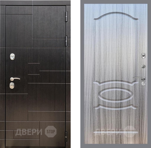 Входная металлическая Дверь Рекс (REX) 20 FL-128 Сандал грей в Электрогорске