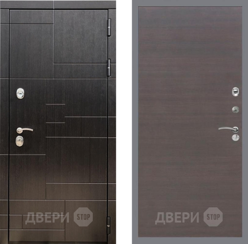 Входная металлическая Дверь Рекс (REX) 20 GL венге поперечный в Электрогорске