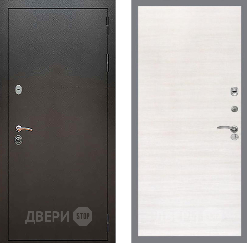 Входная металлическая Дверь Рекс (REX) 5 Серебро Антик GL Акация в Электрогорске