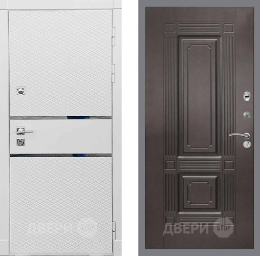 Входная металлическая Дверь Рекс (REX) 15 Силк Сноу FL-2 Венге в Электрогорске