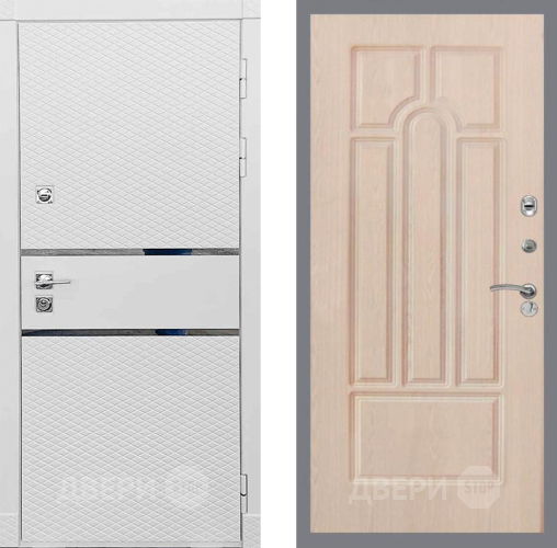 Входная металлическая Дверь Рекс (REX) 15 Силк Сноу FL-58 Беленый дуб в Электрогорске