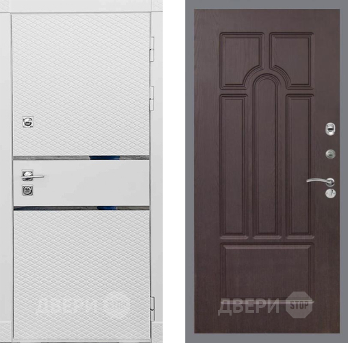 Входная металлическая Дверь Рекс (REX) 15 Силк Сноу FL-58 Венге в Электрогорске