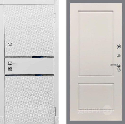 Входная металлическая Дверь Рекс (REX) 15 Силк Сноу FL-117 Шампань в Электрогорске