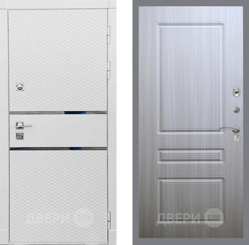 Входная металлическая Дверь Рекс (REX) 15 Силк Сноу FL-243 Сандал белый в Электрогорске