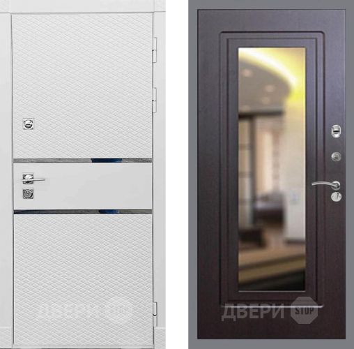 Входная металлическая Дверь Рекс (REX) 15 Силк Сноу FLZ-120 Венге в Электрогорске