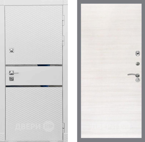 Входная металлическая Дверь Рекс (REX) 15 Силк Сноу GL Акация в Электрогорске